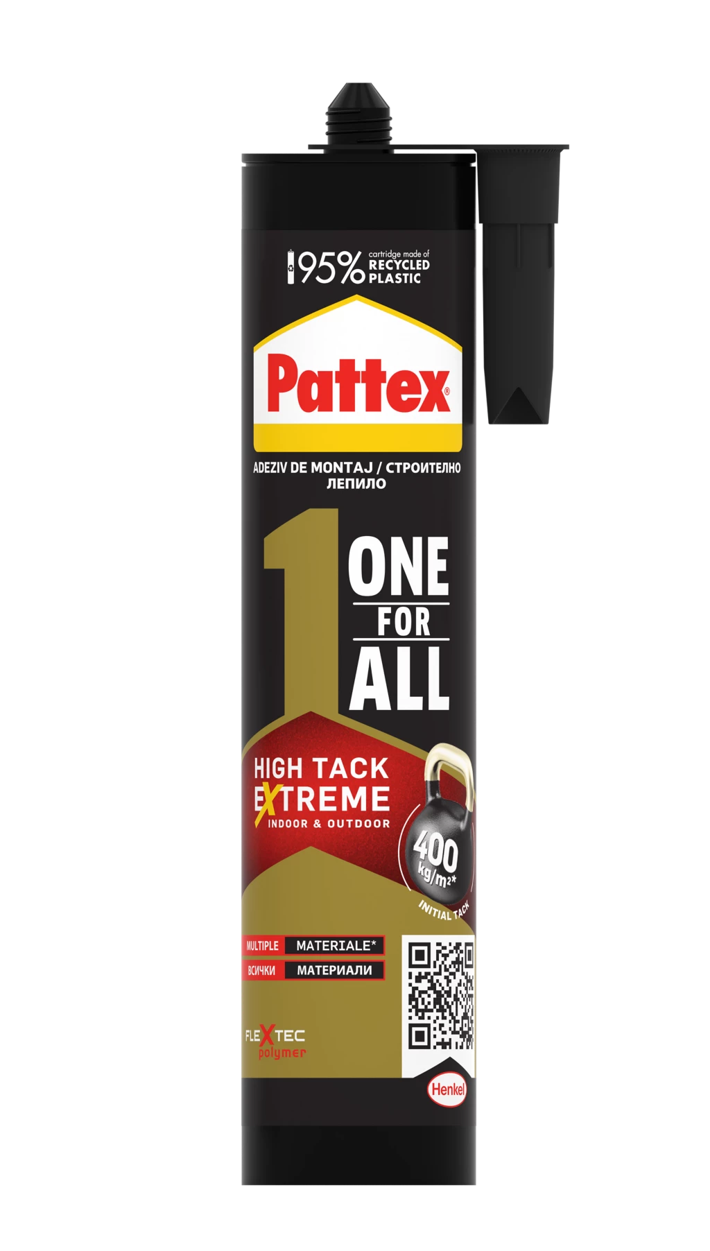 Adezivi & Siliconi - Adeziv de montaj Pattex One For All High Tack, alb, 440 g, olint.ro