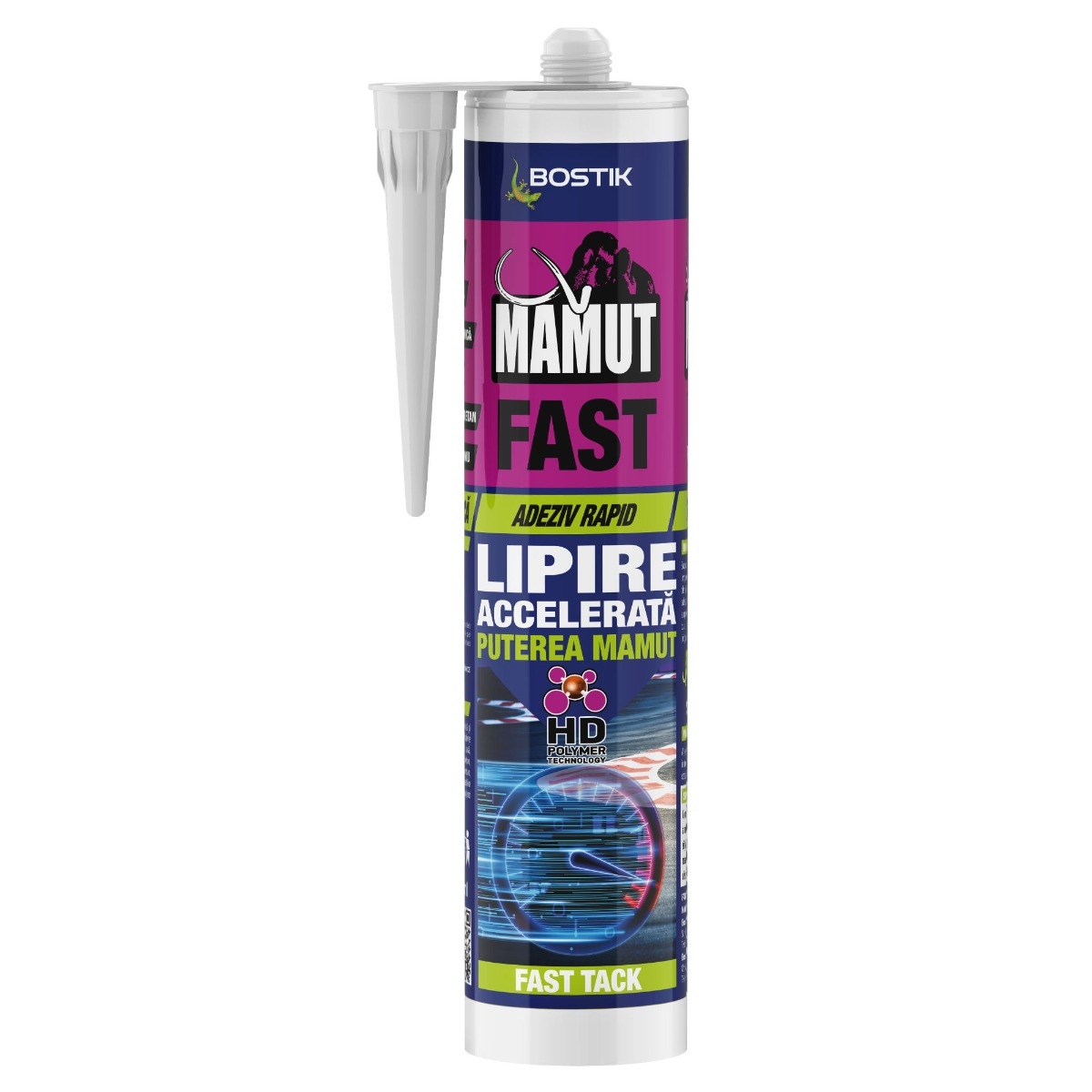 Adezivi & Siliconi - Adeziv rapid pentru constructii Mamut Fast Bostik, alb, 290 ml, olint.ro