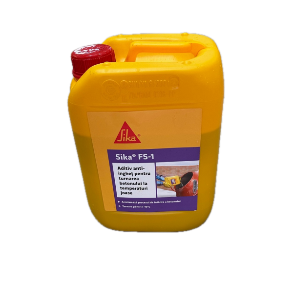 Aditiv antiinghet folosit la realizarea betoanelor Sika FS-1, ambalare 6 kg