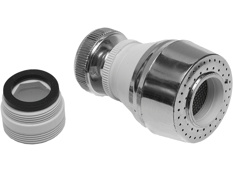 Aerator baterie Kuchinox M24 CPW 08KD, 2 functii, crom