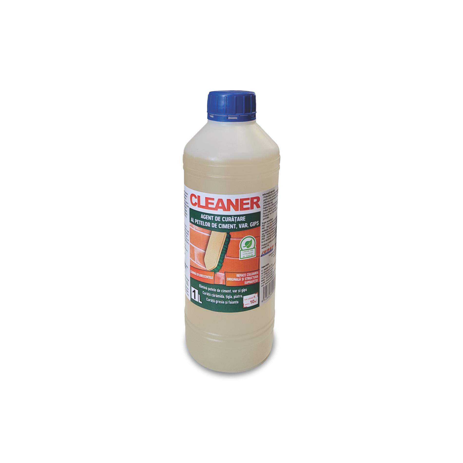 Agent de curatare a petelor de ciment, var si gips, Cleaner, ambalare 1 L