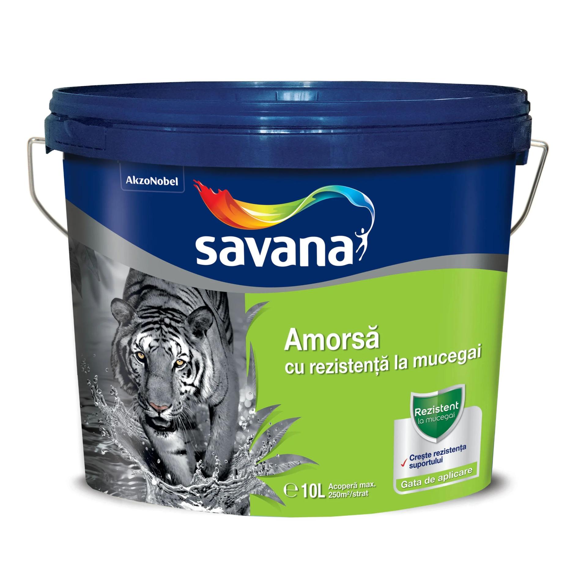 Amorsa Savana cu rezistenta la mucegai, ambalare 10 L