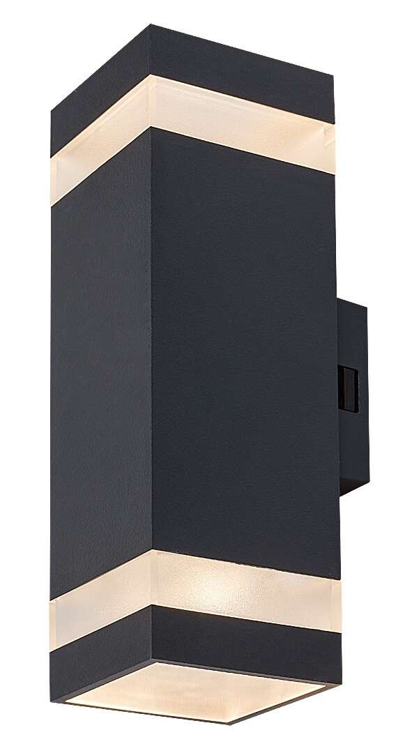 Exterior - Aplica exterior LED URFA LINE PATRAT NEGRU 16W 77210 Rabalux, olint.ro