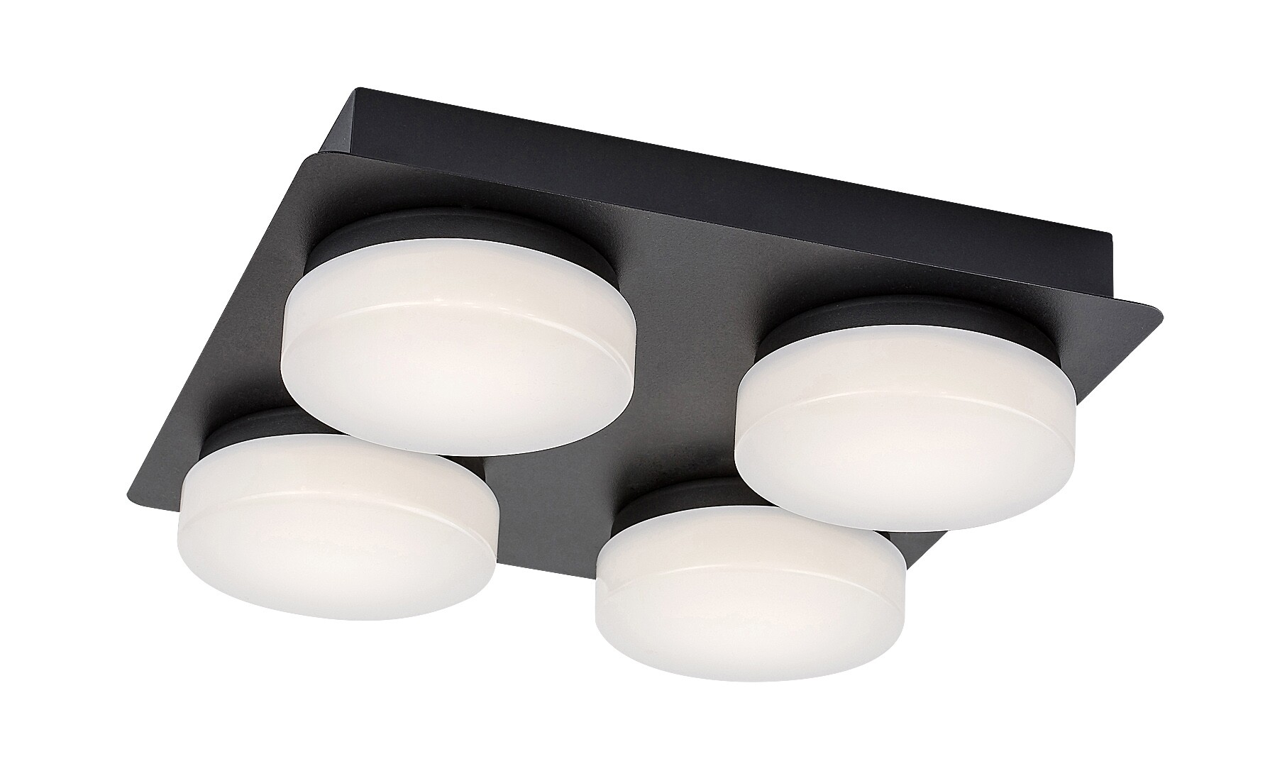 Interior - Aplica LED pentru baie Attichus D28, Rabalux 75004, putere 21 W, culoare neagra, olint.ro