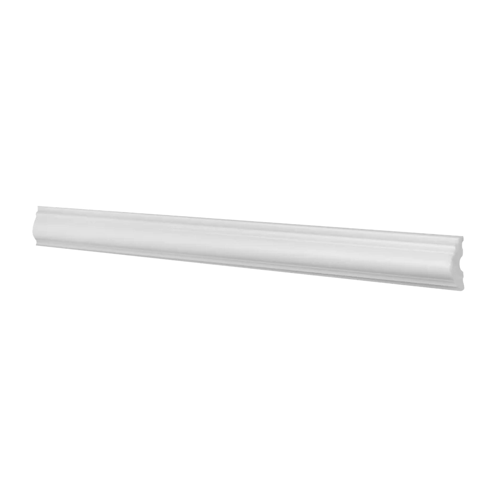 Baghete - Bagheta decorativa, Intero HW-1 din plastic duropolimer, 11 x 22 mm, lungime 2 m culoare alb, olint.ro