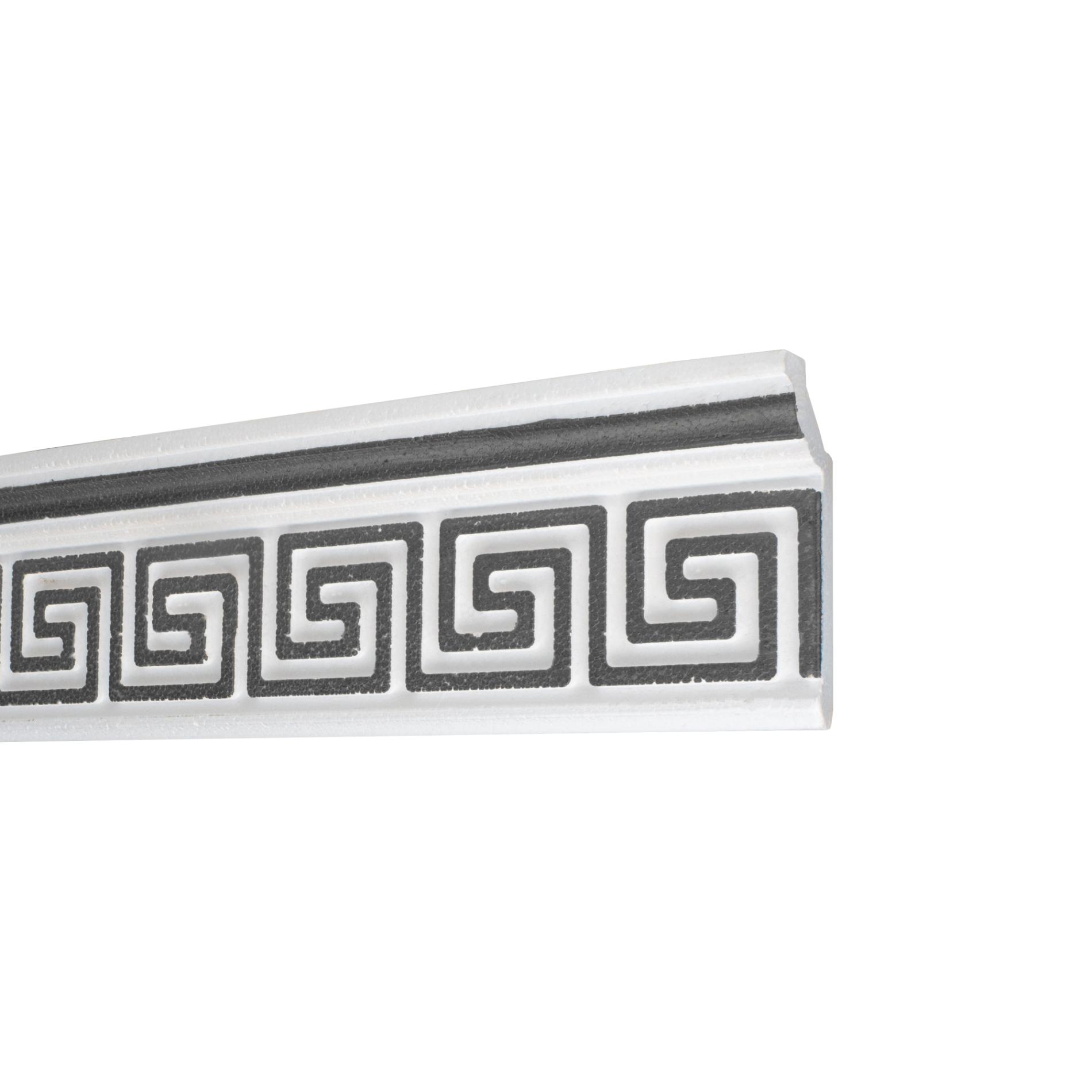 Baghete - Bagheta decorativa Marbet din polistiren B-21 28x73x2000 mm   lungime 2 m culoare alb, olint.ro