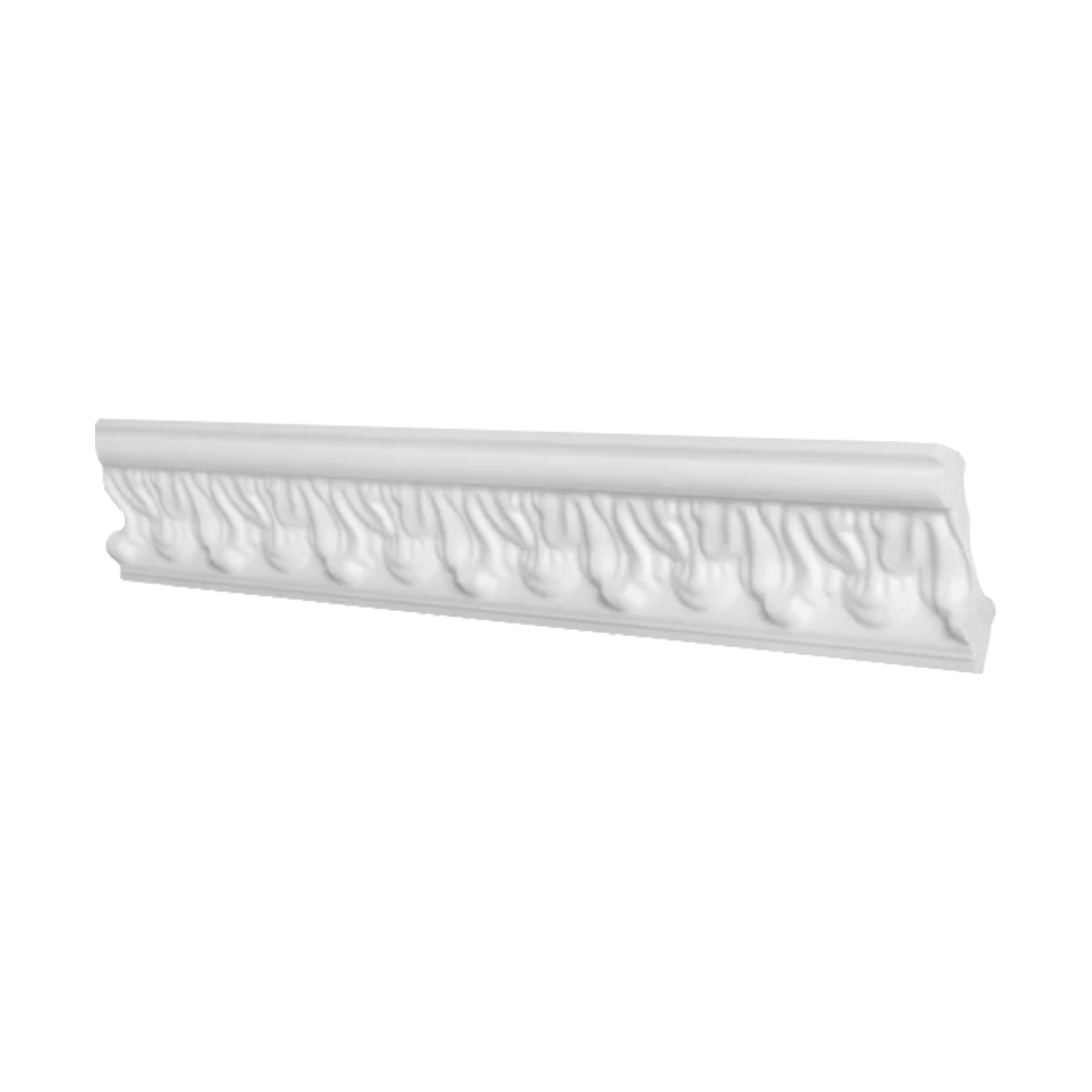 Baghete - Bagheta decorativa Marbet din polistiren B-5 34x56x2000 mm lungime 2 m culoare alba, olint.ro