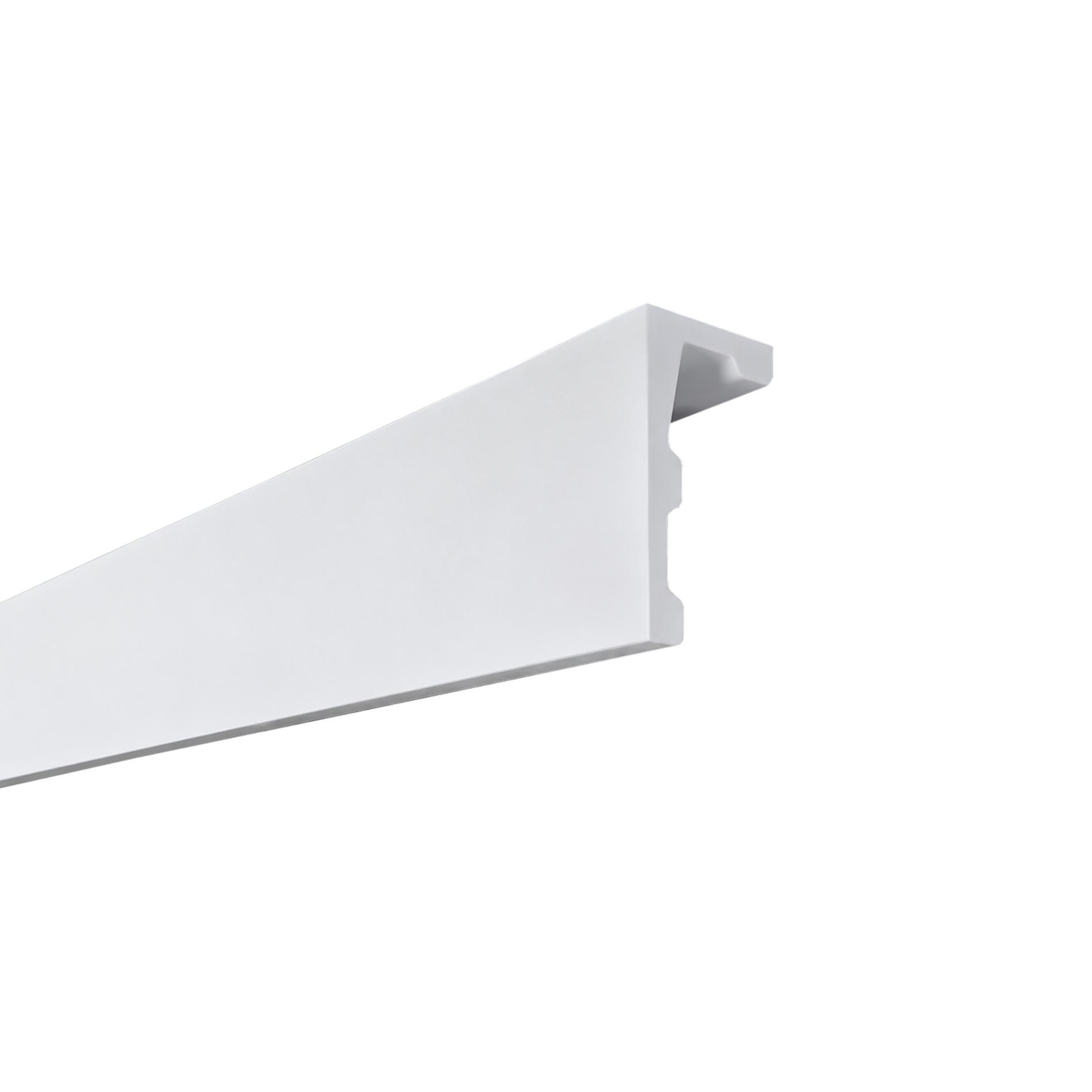 Baghete - Bagheta decorativa Marbet din polistiren EK-1, 60 x 120 x 2000 mm, lungime 2 m, culoare alb, olint.ro
