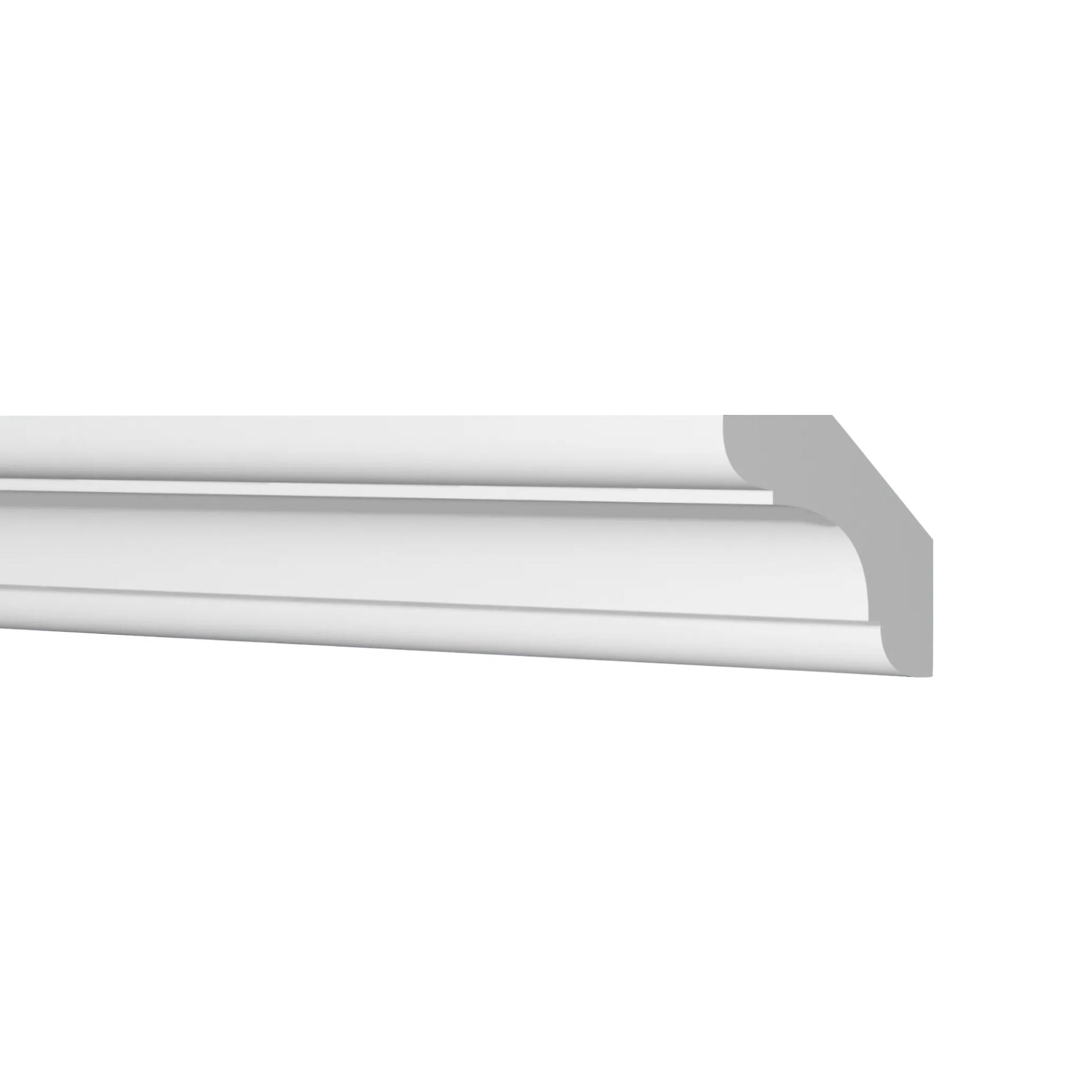 Baghete - Bagheta decorativa Marbet din polistiren Lux E-23  22x22x2000 mm lungime 2 m culoare alb, olint.ro