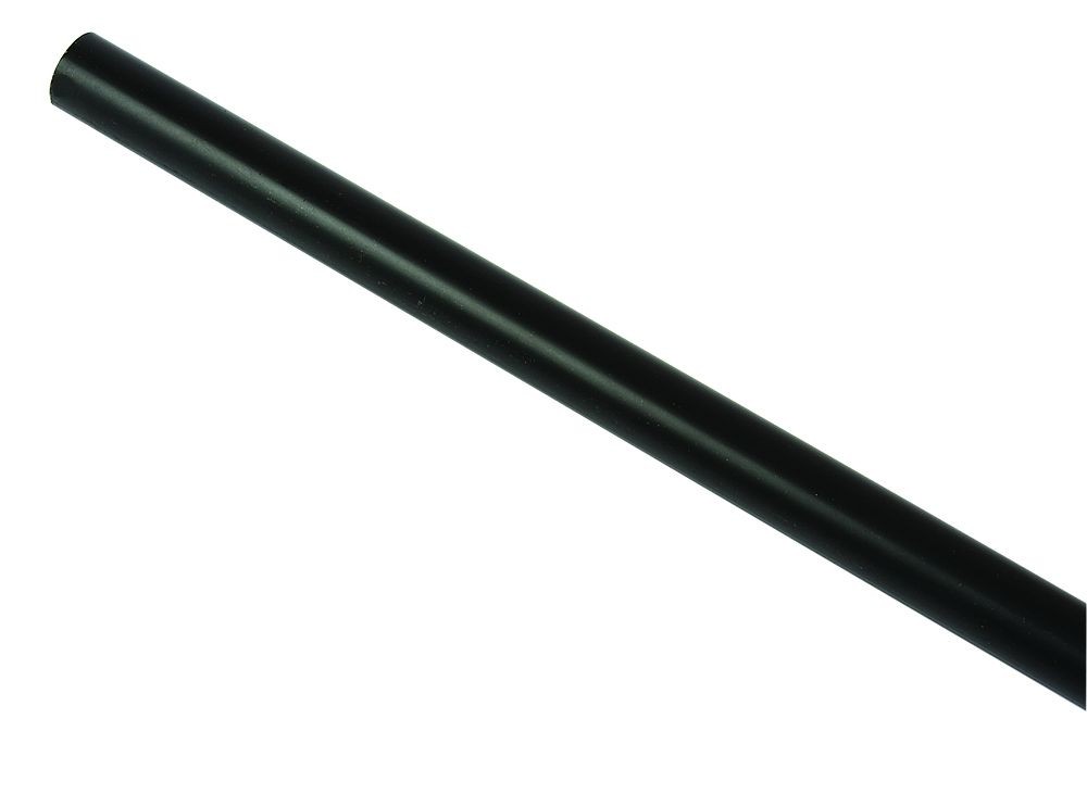Bara fier forjat pentru galerie grosime 20 mm negru 200 cm