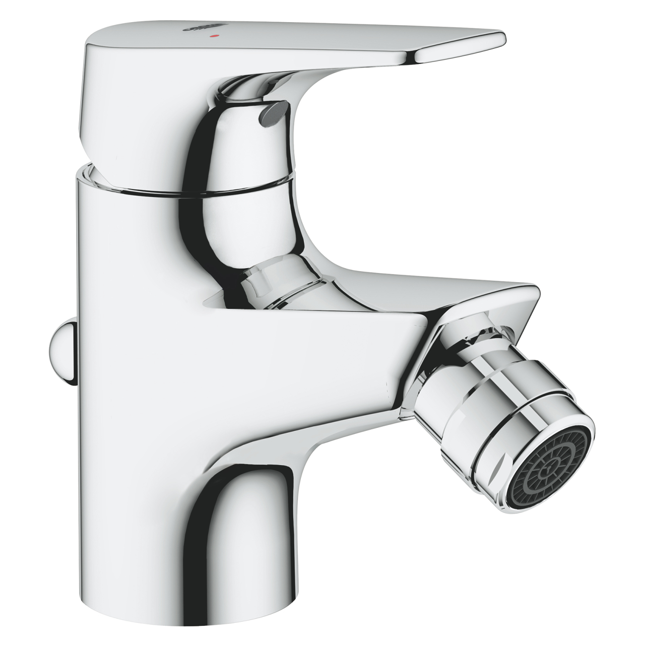 Baterie bideu Grohe Bauflow, monocomanda, crom