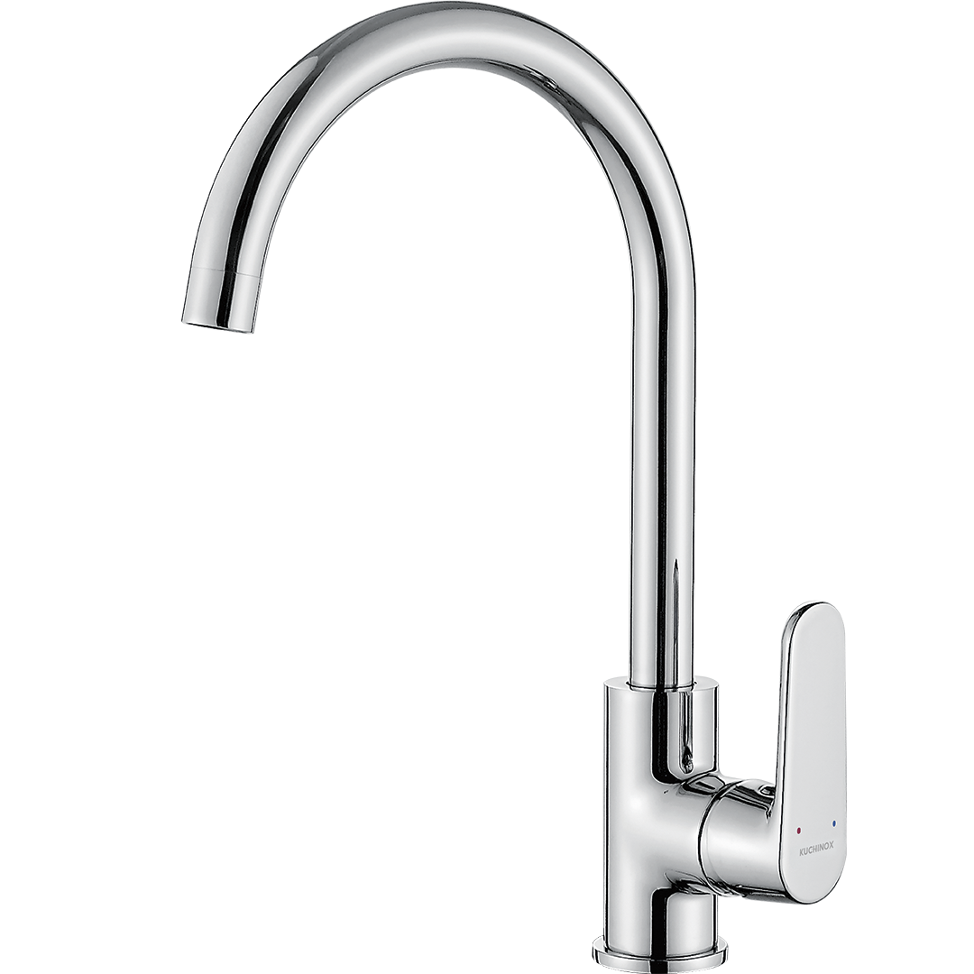 Baterie bucatarie pipa inalta Dima BQD 068D, monocomanda, crom