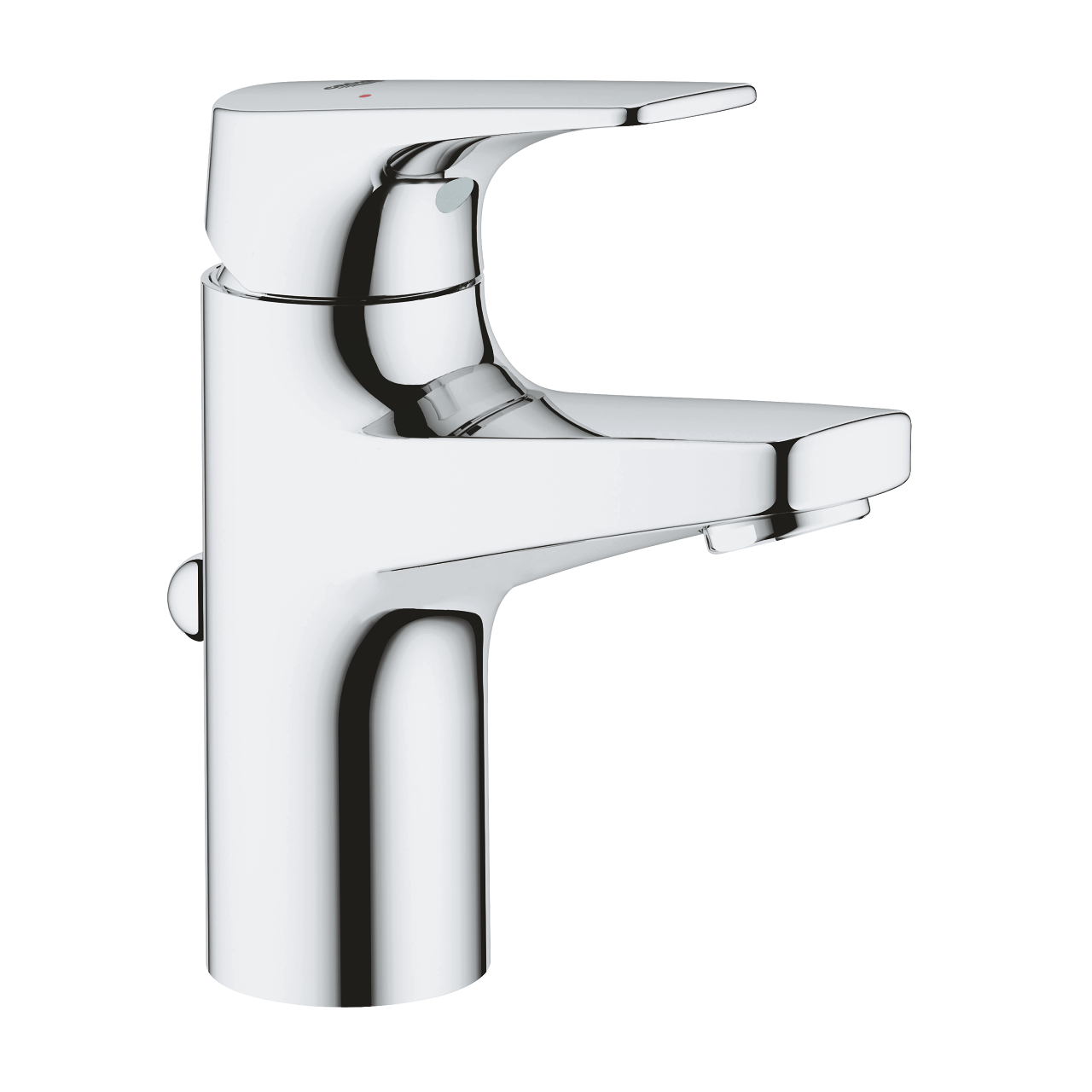 Baterie lavoar Grohe Bauflow, monocomanda, marimea S, finisaj cromat