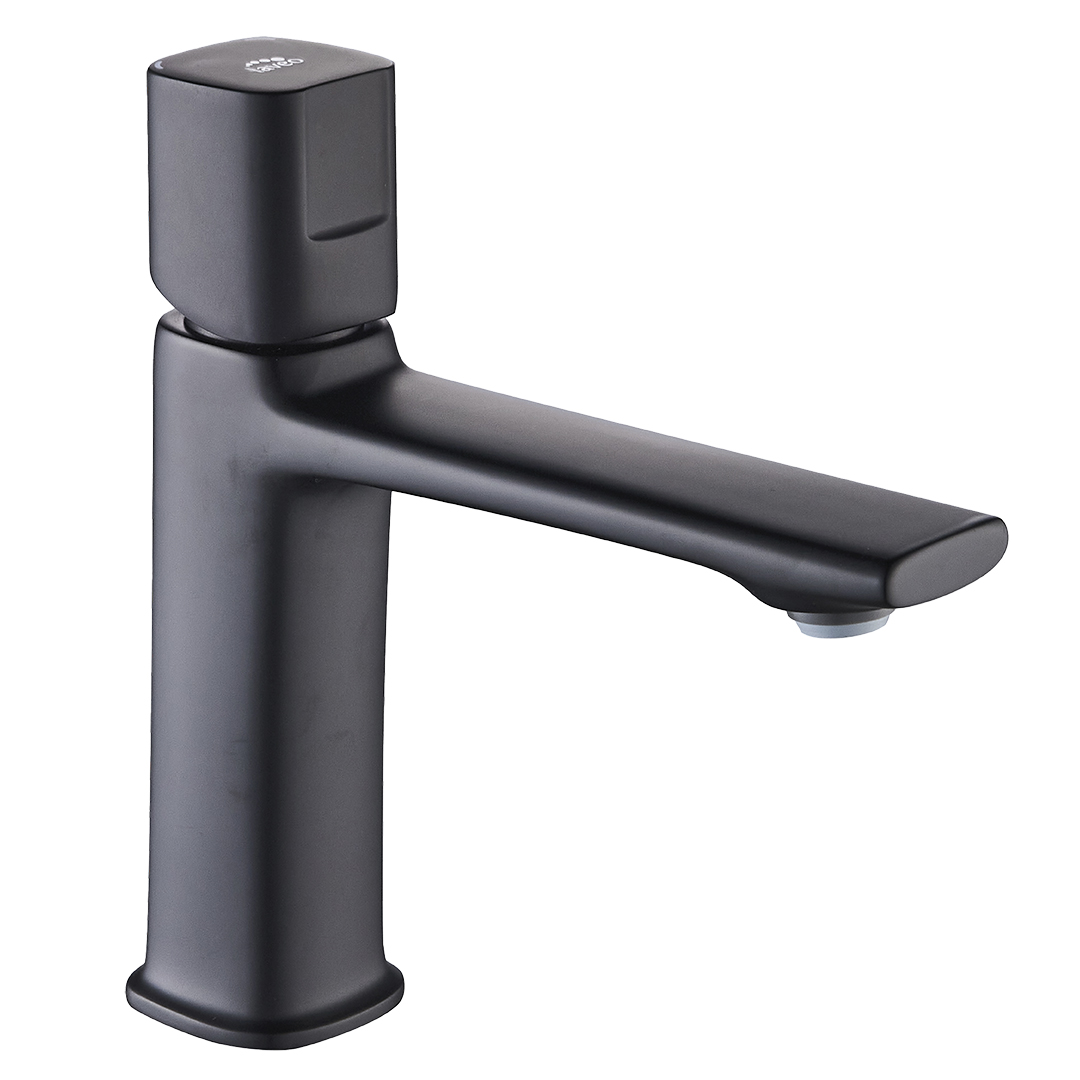 Baterie lavoar verticala Laveo Tores BVT 722D, monocomanda, negru