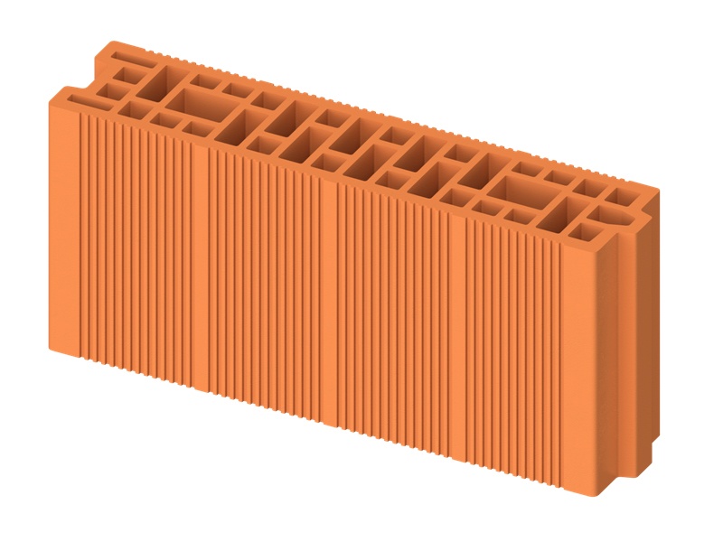 Bloc zidarie ceramic ( caramida) Brikston BKS11.5 pentru constructie ziduri interioare grosime 11.5 cm