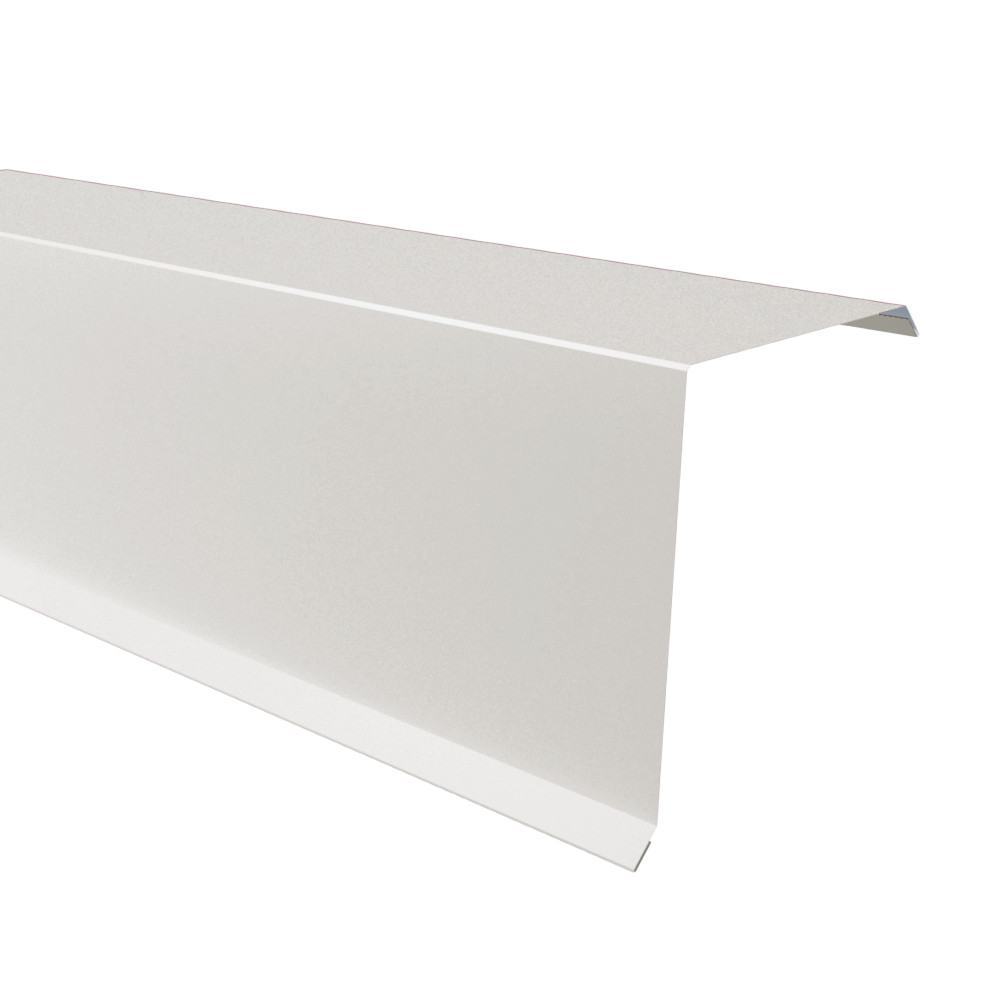 Bordura fronton mare Rufster Premium 0,5 mm grosime 9002 alb