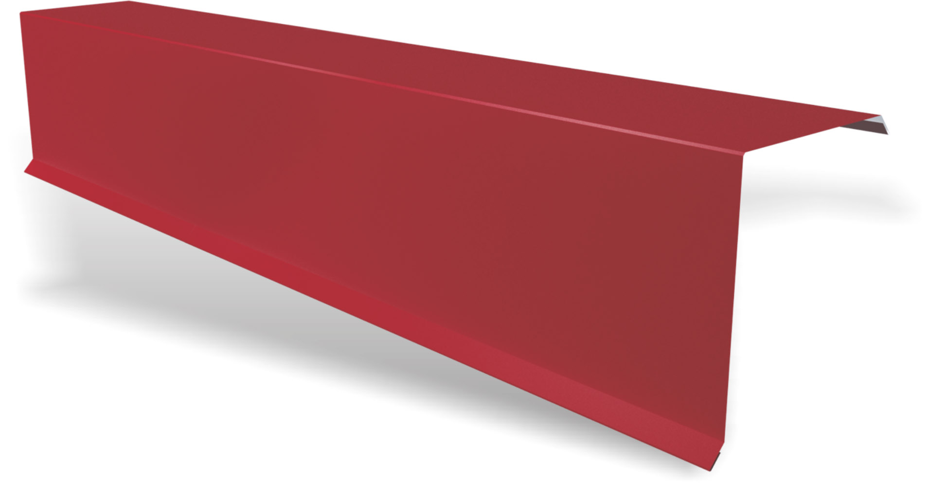 Bordura fronton standard Rufster Premium 0,5 mm grosime, 7024 MS gri-grafit mat structurat