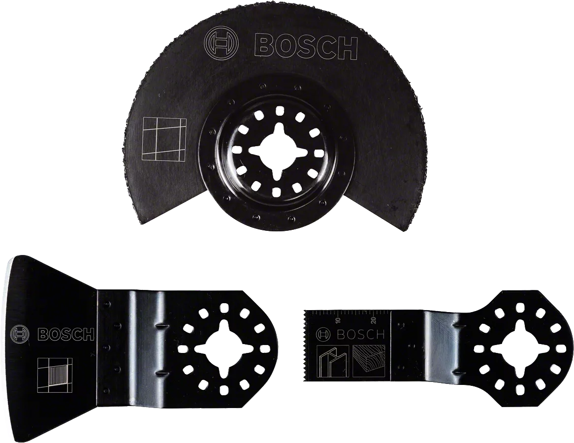 Bosch set de 3 accesorii pentru multifunctionala 2.607.017.324