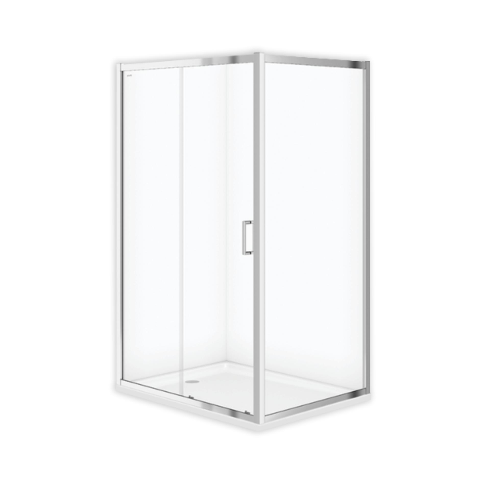 Cabine simple - Cabina de dus, rectangulara Cersanit Iva, dimensiuni 120 x90 x 185 cm, sticla clara, securizata, olint.ro