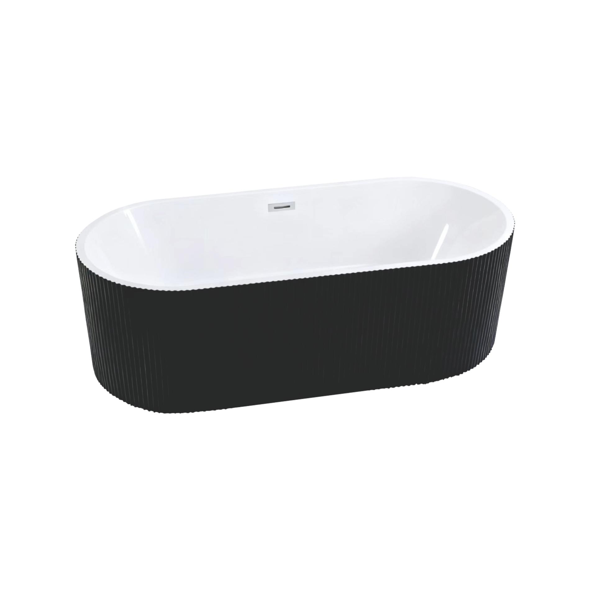 Cada freestanding AP250, dimensiune 170 x 80 x 58 cm, culoare neagra