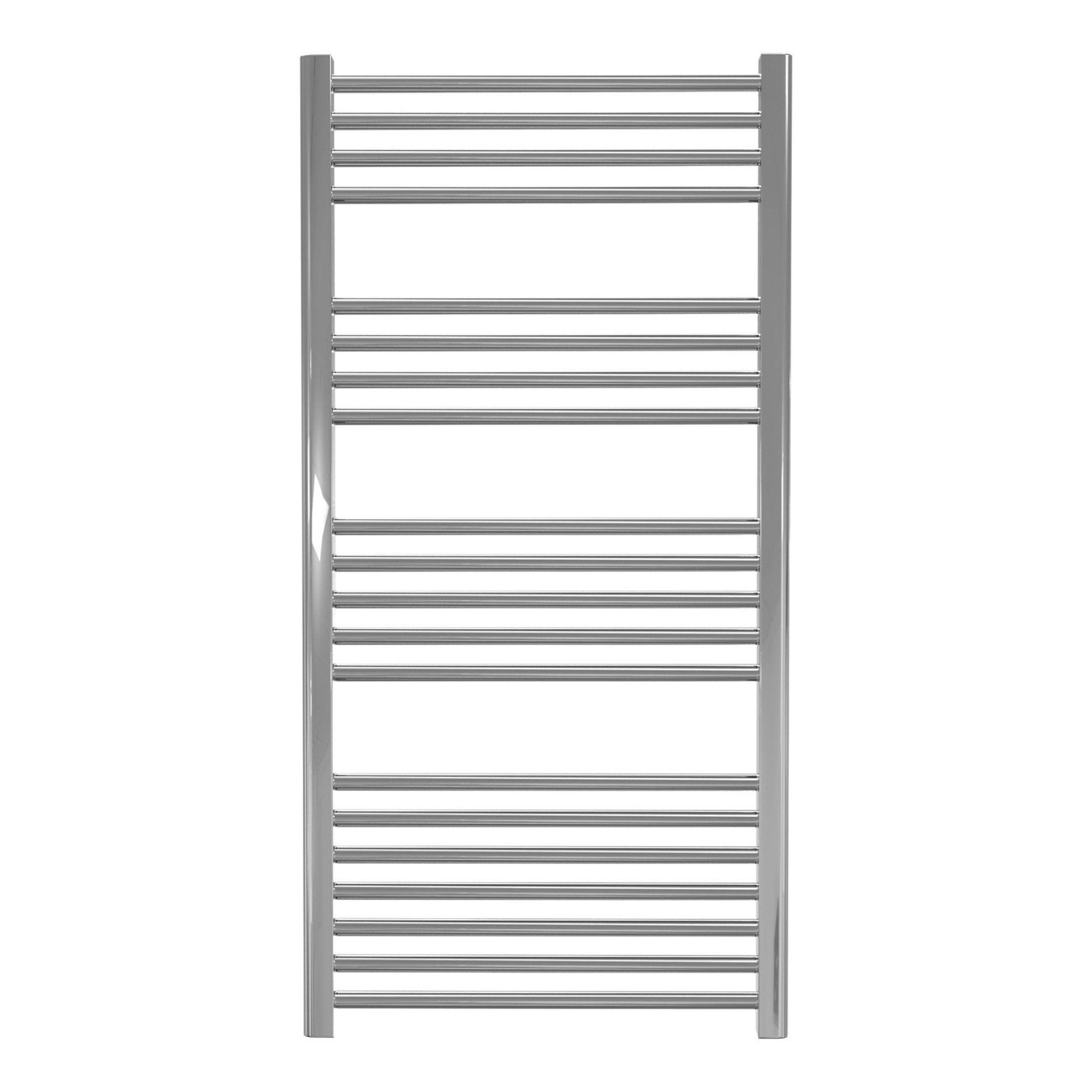 Calorifer baie portprosop CELSIUS, 600 x 1200 mm,  cromat, include kit de instalare