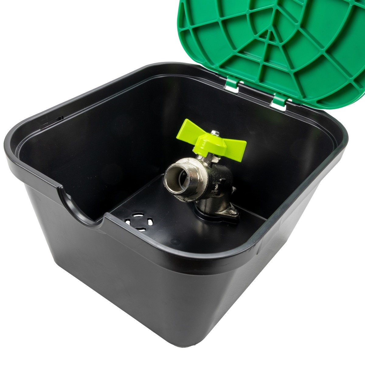 Camine PVC - Camin gradina pentru irigatii Denken 220 WV cu robinet 3/4", olint.ro