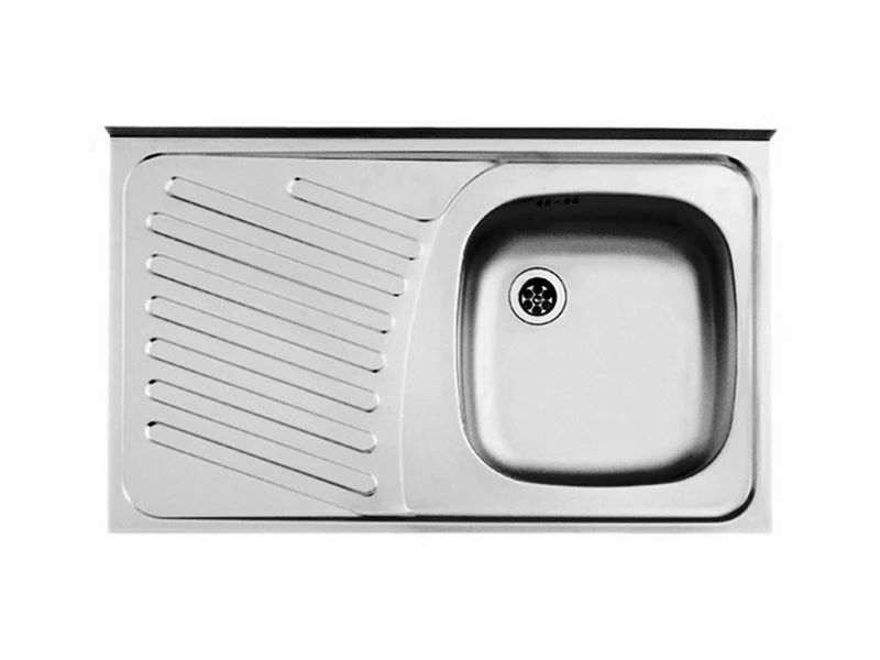 Chiuvete bucatarie - Chiuveta pentru bucatarie, din inox, Compact 10, dimensiune 80 x 50 x 14,8 cm, varianta dreapta, olint.ro