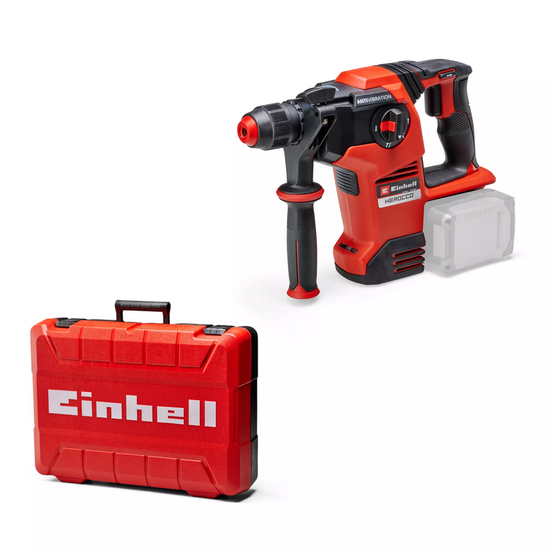 Ciocan rotopercutor Einhell HEROCCO 36/28 LI SOLO, motor fara perii, mandrina SDS plus
