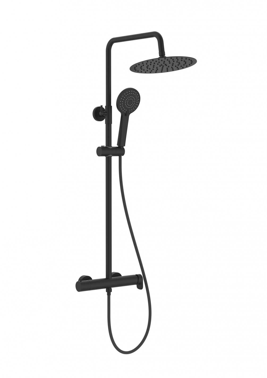Coloana de dus Vega Plus 5A9A6ENBO, culoare neagra, finisaj mat
