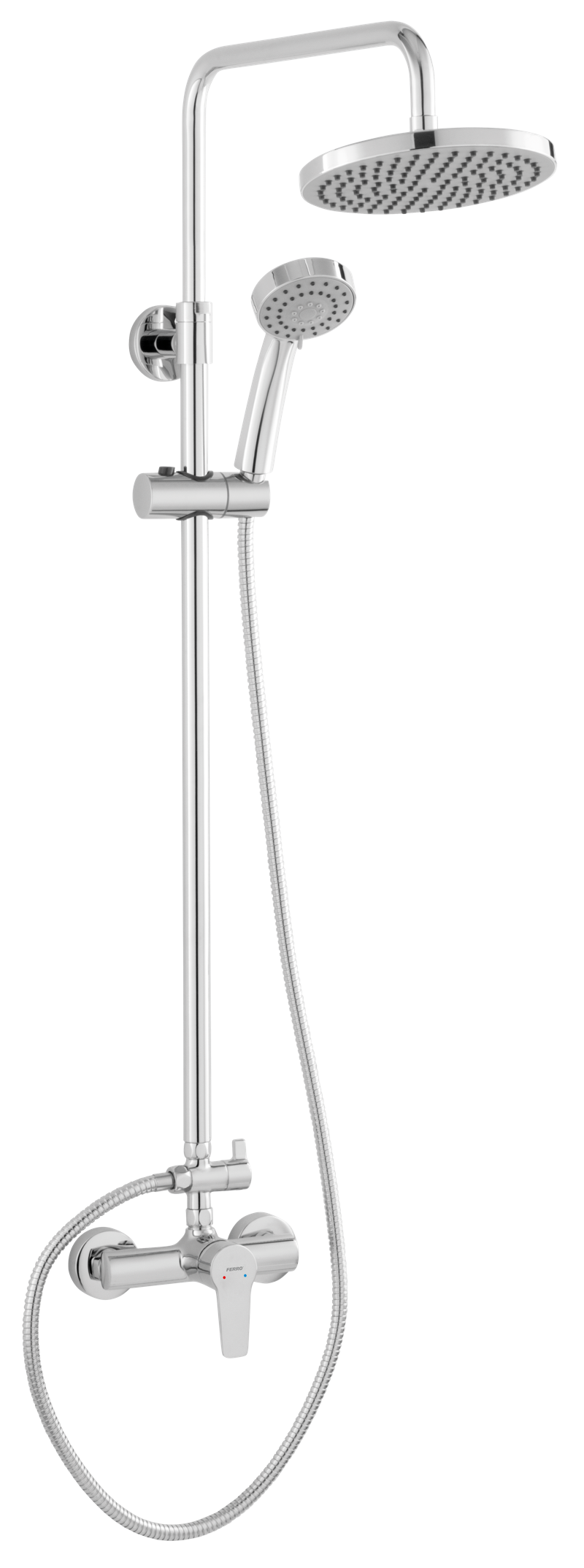 Temp - Coloana dus cu baterie RITTO NP84-BTR7U, para dus 3 functii, cap dus ploaie, olint.ro
