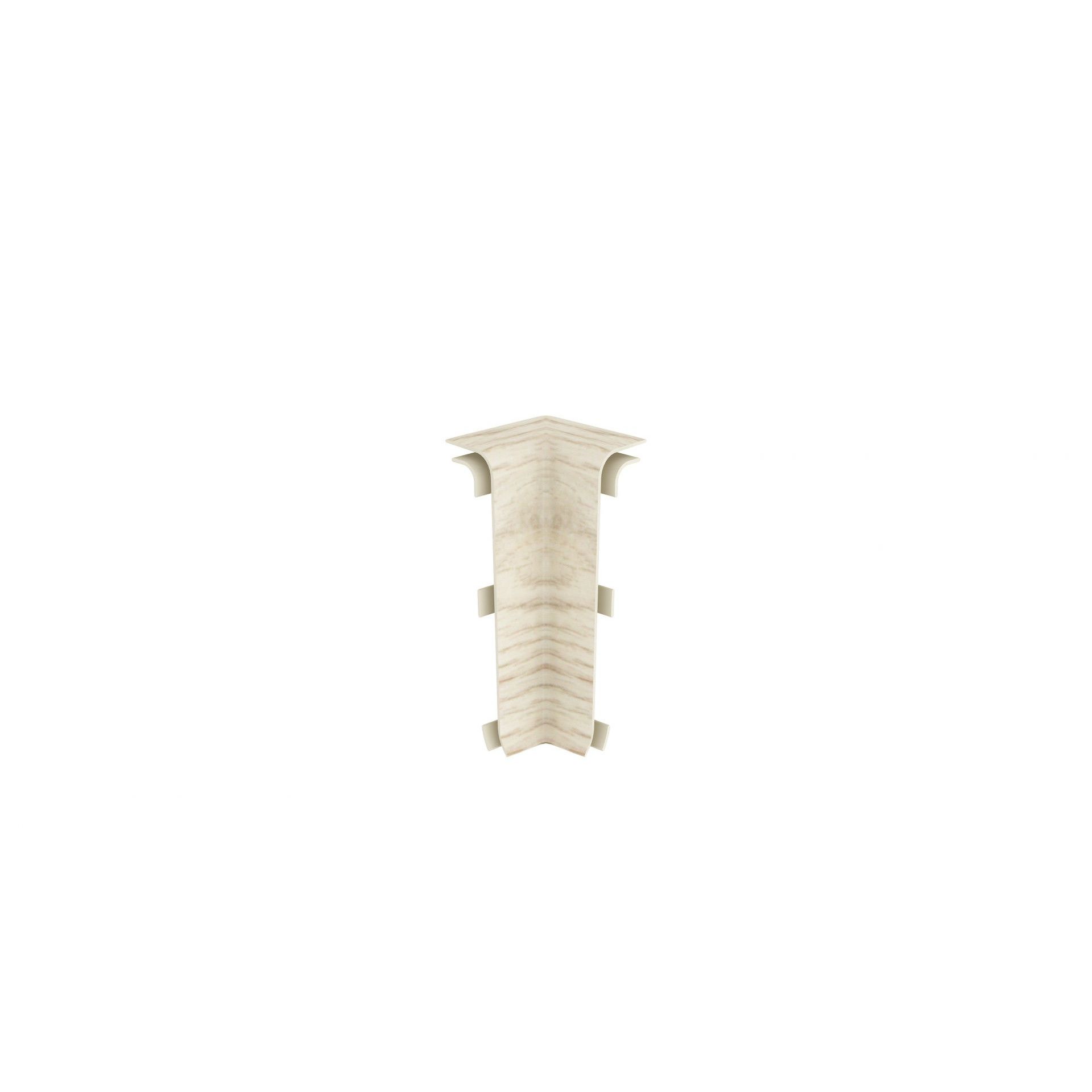 Colt interior pentru plinta Vox 604 inaltime 6.6 cm culoare Platan Bianco