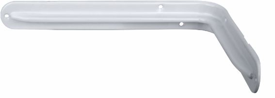 Elemente imbinare - Consola metalica, Honest 673408, dimensiune 125 x 80 mm, culoare alba, olint.ro