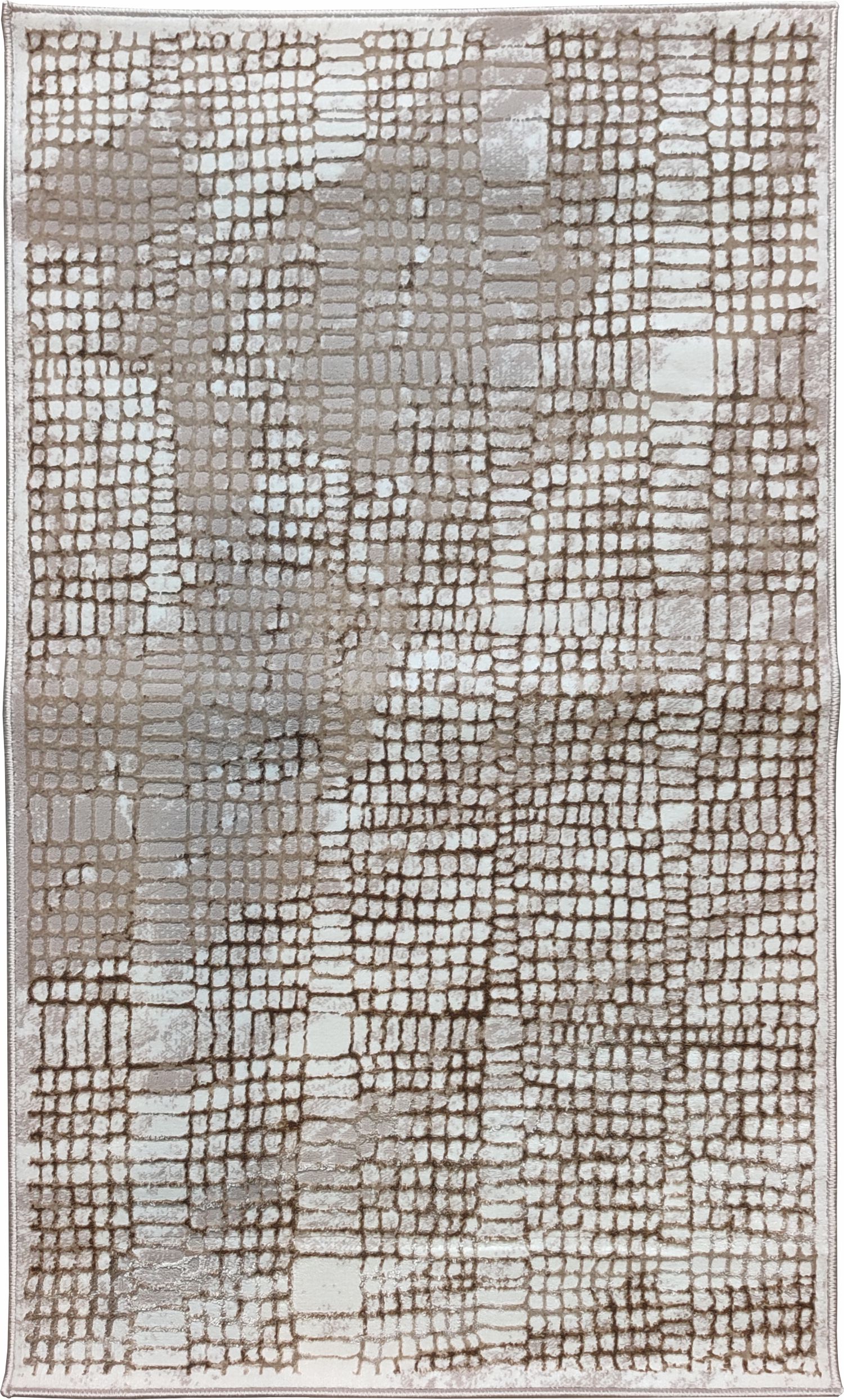 Covoare - Covor Vellore 112 OZ1-J 80*140, dimensiune 140 x 80 cm, culoare gri maro, olint.ro