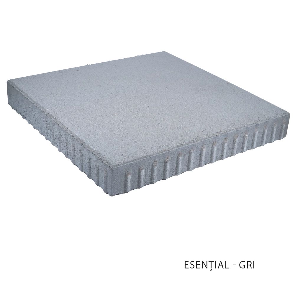 Pavele - Dale Leier Esential, dimensiune 40x40x5 cm, culoare gri, olint.ro