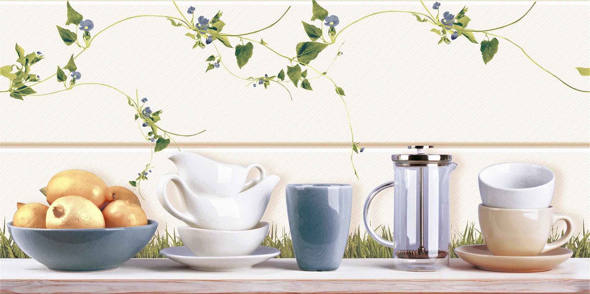 Decor pentru faianta, SU 7009 HL1, dimensiuni 30 x 60 cm