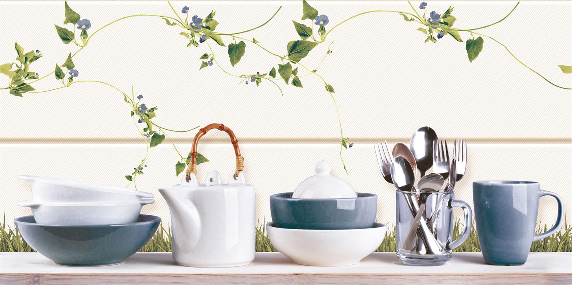 Decor pentru faianta, SU 7009 HL2, dimensiuni 30 x 60 cm