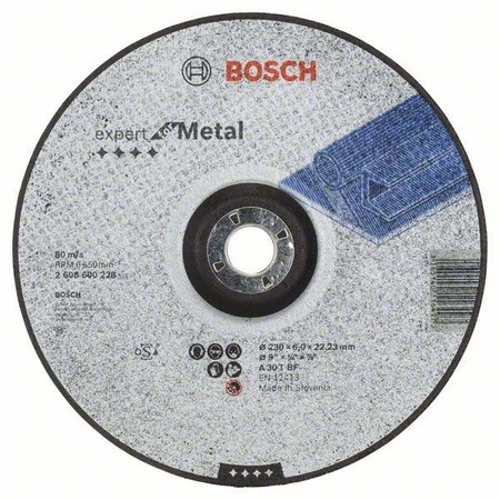 Disc Bosch slefuire metal 230x6