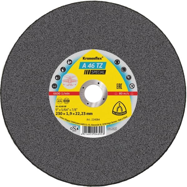 Disc pentru debitare A46 TZ 230X1.9 224084