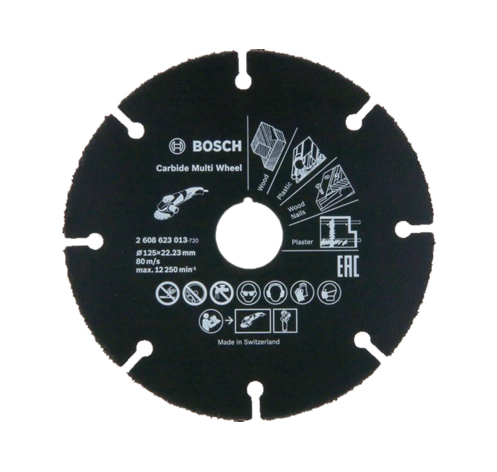 Disc segmentat Bosch pentru materiale de constructii Carbide Multi D115
