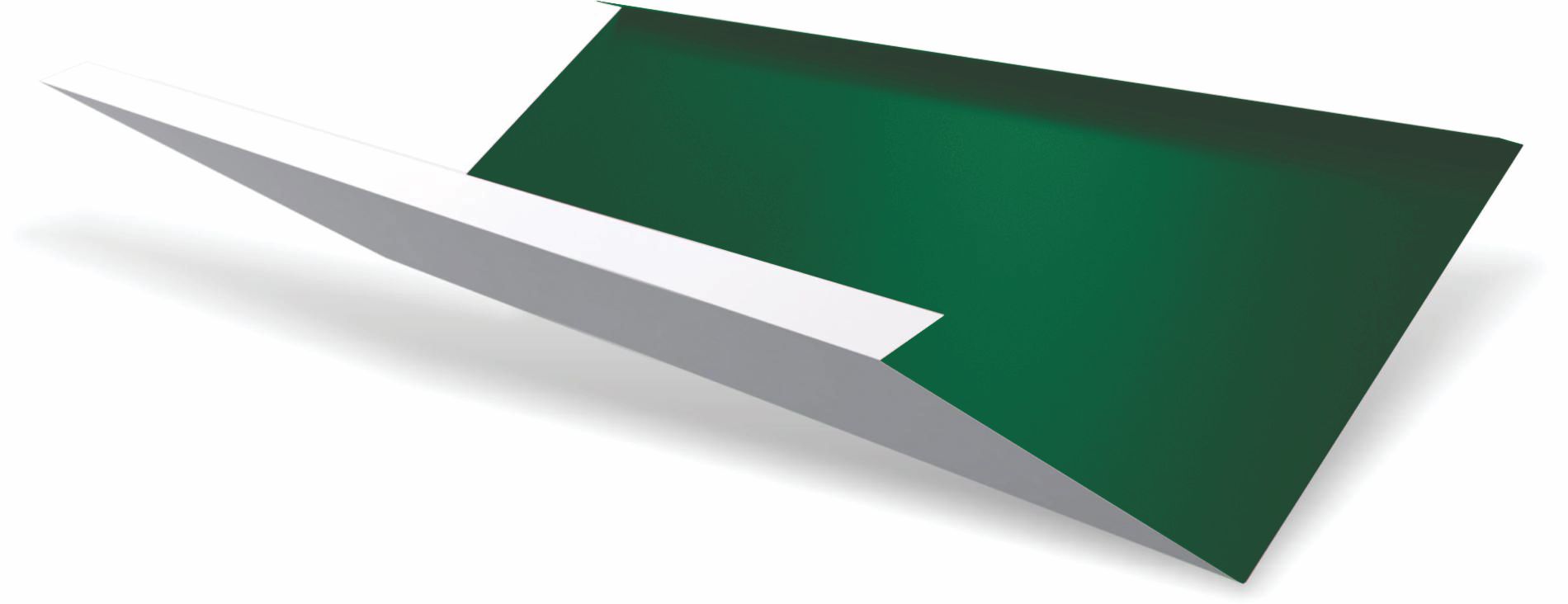 Accesorii acoperis - Dolie standard Rufster Eco 0,45 mm grosime, 6020 MS verde-crom mat structurat, olint.ro