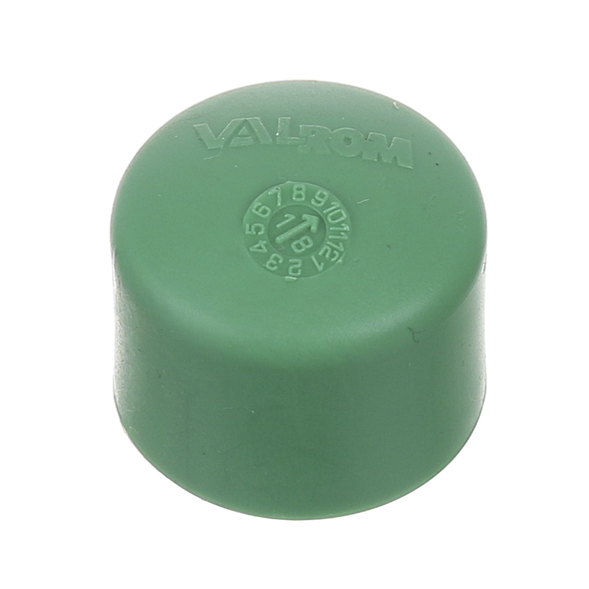 Dop Valrom din PPR de 20 mm culoare verde