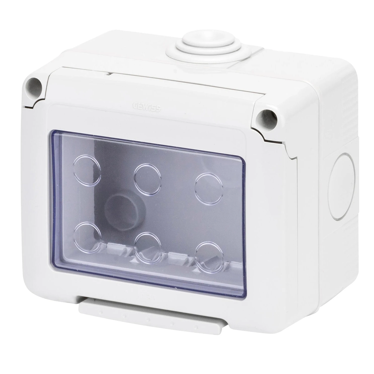 Infrastructura - Doza modulara, aparenta, Gewiss GW27043, 3 module, grad de protectie IP55, olint.ro