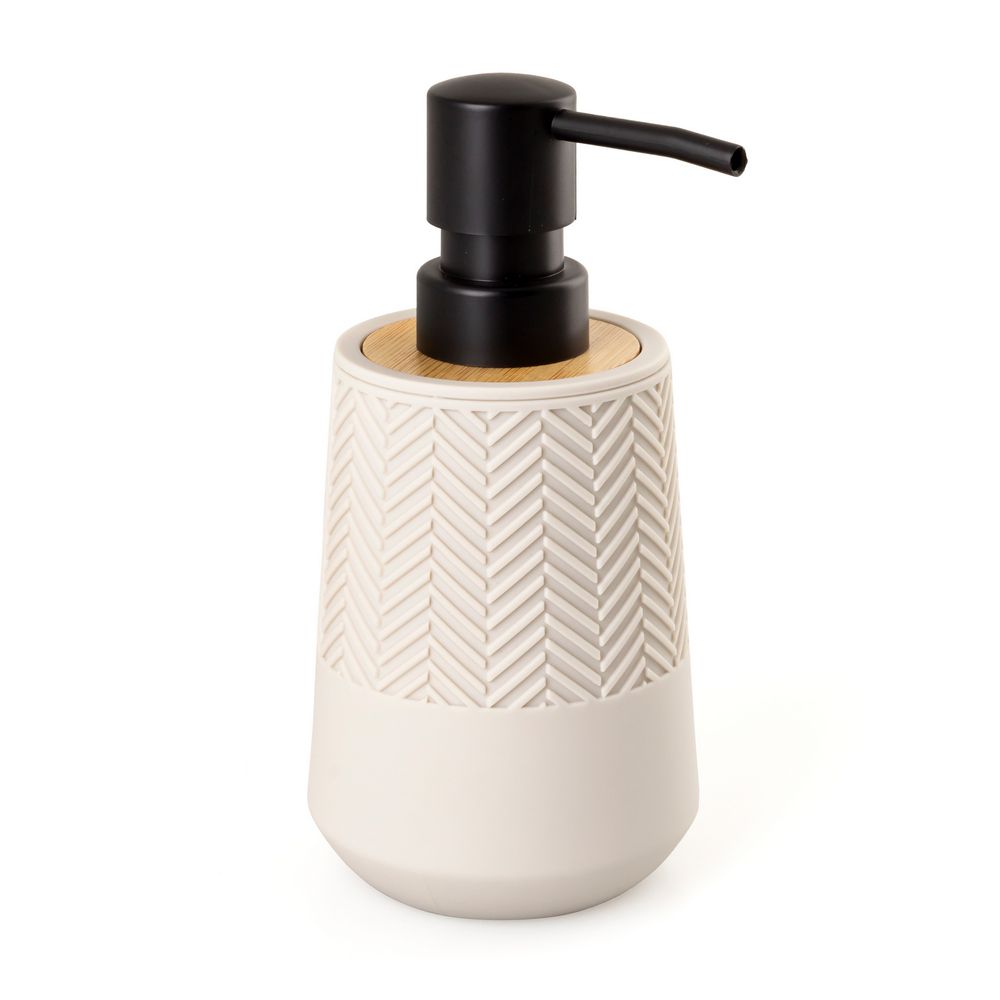 Dozator sapun Hermosa Bej AWD02191970, 250 ml