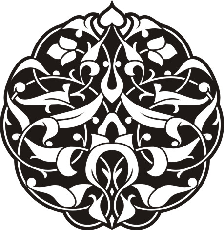 Element decorativ din tabla otel LBC,debitat laser, utilizat la lucrarile din fier forjat, dimensiune 40 X 40 cm, model M099.003