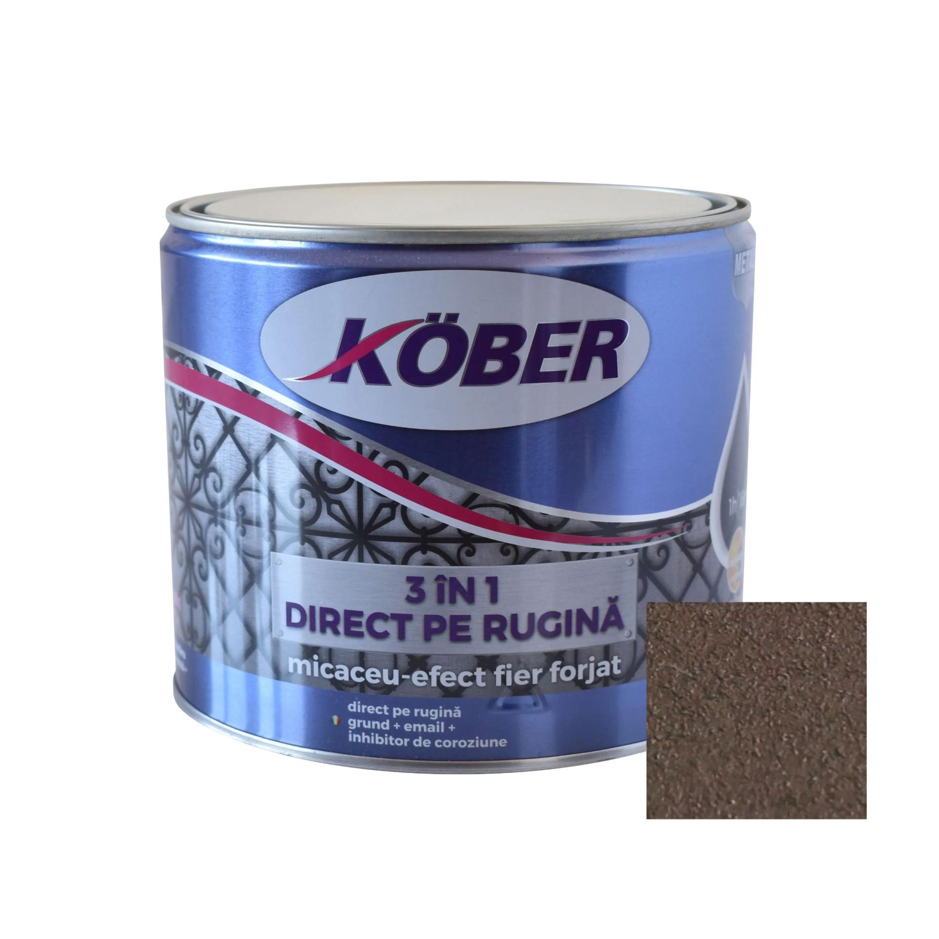 Email cu efect de fier forjat, ambalare 2.5 L, culoare bruna