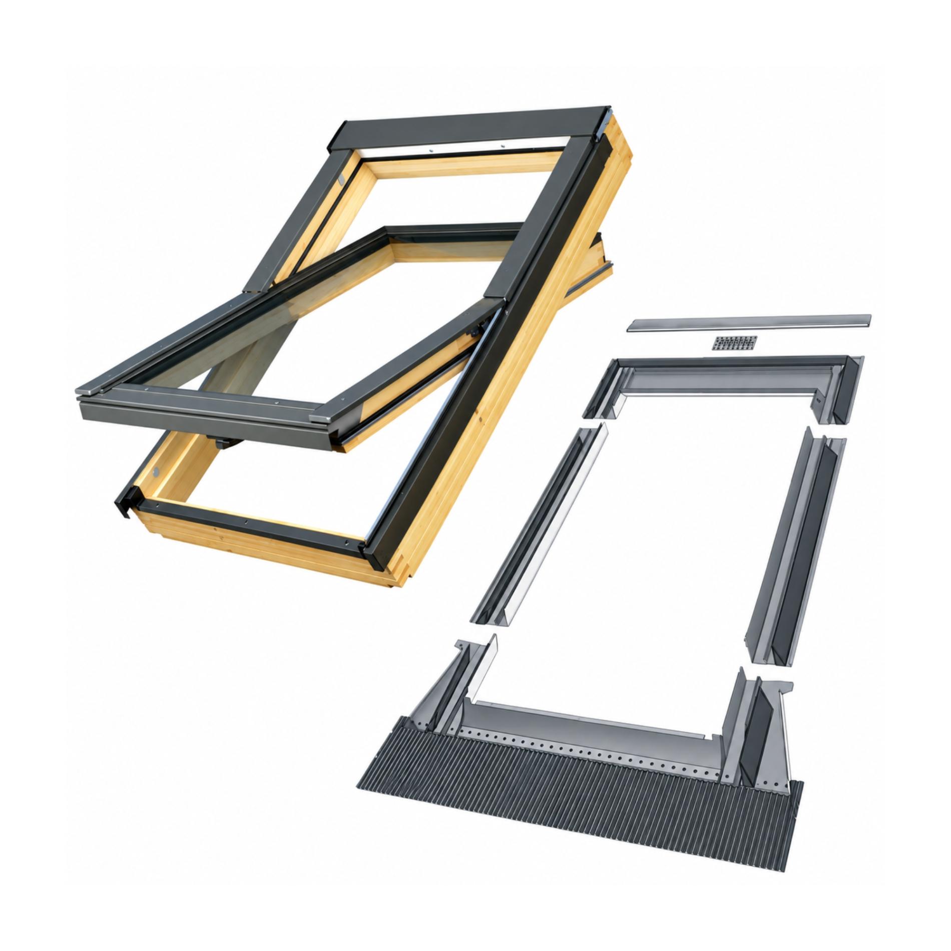 Ferestre - Fereastra Fakro FTS-V 55x98 cu rama EZV, olint.ro