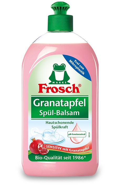Frosch detergent ecologic pentru vase, rodie, 500 ml