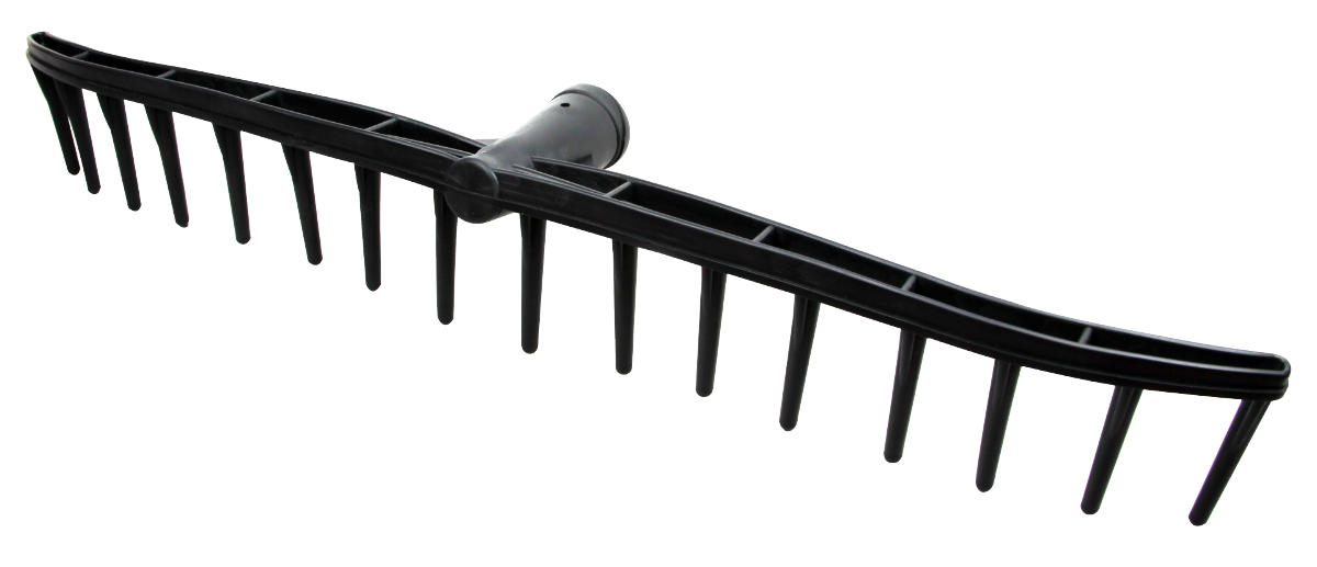 Grebla din plastic cu 16 dinti, 55 cm EVO