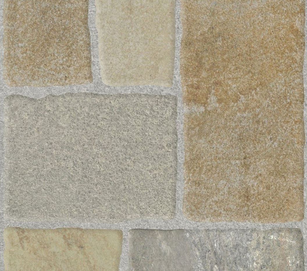Gresie portelanata, mata, pentru interior si exterior, Brick Natural SGR71-1, dimensiune 33,3 x 33,3 cm