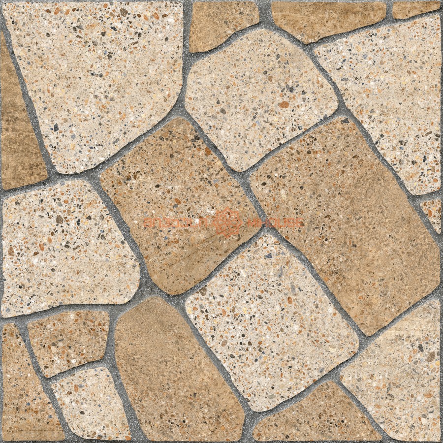 Gresie portelanata, mata, pentru interior si exterior, Delta Beige, dimensiune 45 x 45 cm
